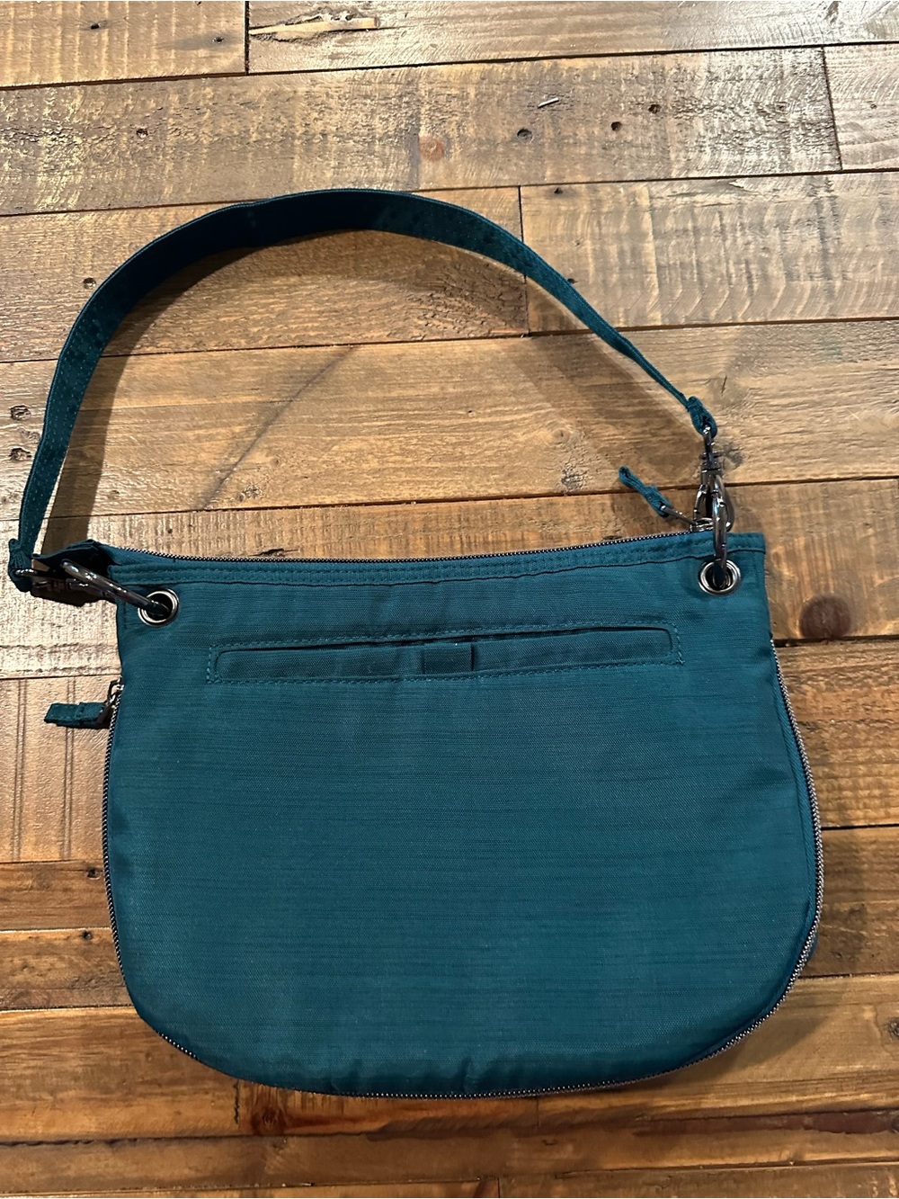 Lug Teal Quilted Shoulder Bag - Picture 2 of 6